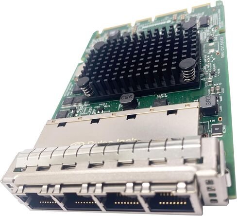 بطاقة إيثرنت 540-BCOS من BestParts متوافقة مع Dell PowerEdge R450 R550 R650 R6525 R750 R7525 R660 R760 R760xs R7615 5720 Quad Port 1GbE RJ45 OCP 3.0 in Saudi Arabia