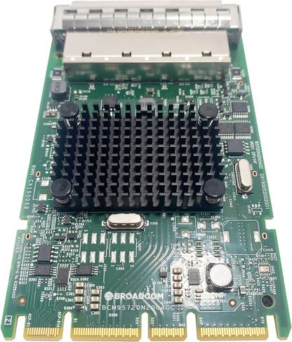 بطاقة إيثرنت 540-BCOS من BestParts متوافقة مع Dell PowerEdge R450 R550 R650 R6525 R750 R7525 R660 R760 R760xs R7615 5720 Quad Port 1GbE RJ45 OCP 3.0 in Saudi Arabia