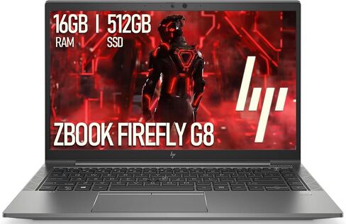 HP ZBook Firefly 14 G8 14 بوصة FHD Mobile Workstation Laptop، الجيل الحادي عشر رباعي النواة i5-1135G7، 16 جيجابايت DDR4، 512 جيجابايت SSD، Thunderbolt 4، HDMI، لوحة مفاتيح بإضاءة خلفية، Windows 11 Pro (متجدد) in Kuwait