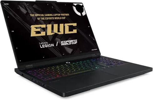 كمبيوتر محمول للألعاب Lenovo Legion Pro 5i - Intel Core Ultra 9 275HX، NVIDIA GeForce RTX 5070 Ti، شاشة 16 بوصة QHD+ 240 هرتز، Windows 11 Pro، Wi-Fi 7، لوحة مفاتيح بإضاءة خلفية RGB، 64 جيجابايت DDR5 + 4 تيرابايت SSD، مع وسادة تبريد in Kuwait
