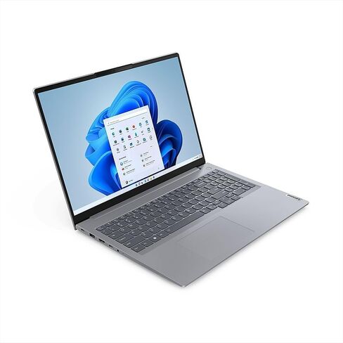 Lenovo ThinkBook 16 G6 IRL Business Laptop، 2024، 16 بوصة 1920 x 1200 Touch، Intel-10 Core i7-1355U، 16 جيجا DDR5، 512 جيجا SSD، Win11 Pro، Backlit KB، Wi-Fi 6، BT 5.2، Thunderbolt 4، كاميرا 1080 بكسل، رمادي قطبي in Saudi Arabia