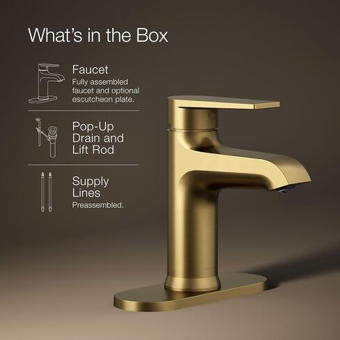 KOHLER 97060-4-2MB صنبور تحكم فردي، برونزي مصقول نابض بالحياة in Kuwait
