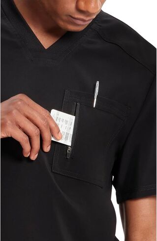 Cherokee Infinity Men Scrubs Top Tuckable V-Neck CK910A in Saudi Arabia