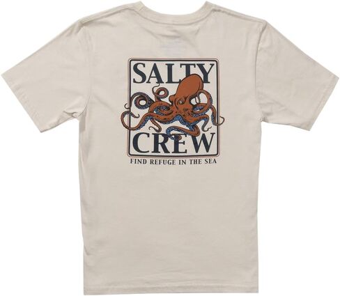 Salty Crew Ink Slinger Boys Short Sleeve Tee – Classic Graphic T-Shirt for Kids in Kuwait