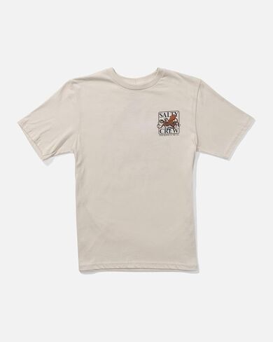 Salty Crew Ink Slinger Boys Short Sleeve Tee – Classic Graphic T-Shirt for Kids in Kuwait