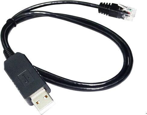 كابل وحدة تحكم اتصالات الكمبيوتر TS2400 LIFEPO4 BMS، USB RS232 إلى RJ11 6P4C كابل تسلسلي (1.8 متر) in Saudi Arabia