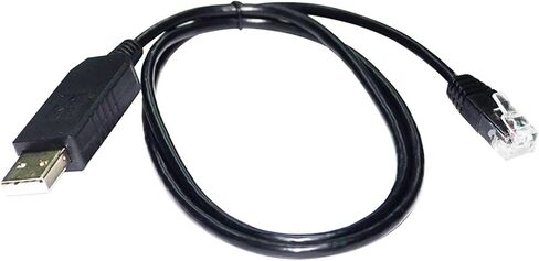 كابل وحدة تحكم اتصالات الكمبيوتر TS2400 LIFEPO4 BMS، USB RS232 إلى RJ11 6P4C كابل تسلسلي (1.8 متر) in Saudi Arabia