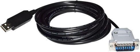 USB إلى D-SUB 15 PIN DB15 ذكر RS232 محول كابل الاتصالات التسلسلية (3 أمتار) in Kuwait