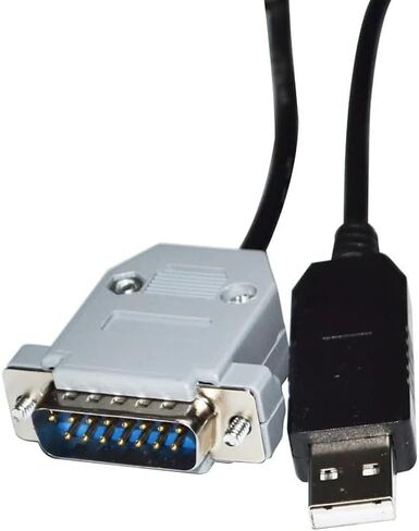 USB إلى D-SUB 15 PIN DB15 ذكر RS232 محول كابل الاتصالات التسلسلية (3 أمتار) in Kuwait