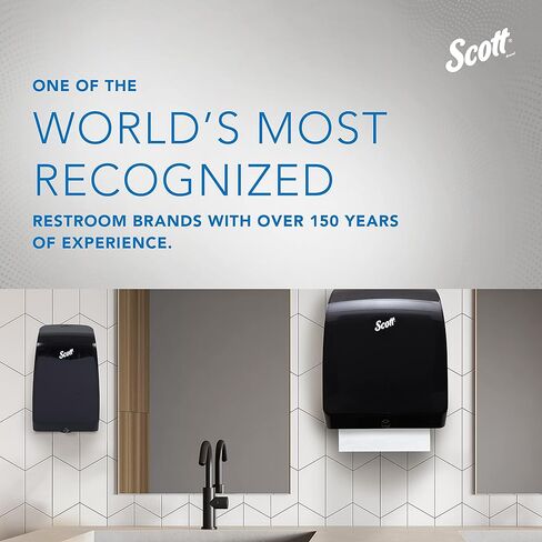 مناشف Scott® Pro™ ذات رول صلب (43961)، مع جيوب امتصاص™، للموزعات ذات النواة الخضراء، بيضاء، (900'/لفة، 6 لفات/علبة، 5400'/علبة) in Saudi Arabia