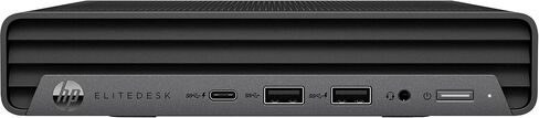 كمبيوتر HP EliteDesk 800 G6 المكتبي الصغير، Intel Six Core i7 10700T 2.0 جيجا هرتز، 32 جيجا بايت DDR4 RAM، 256 جيجا NVMe M.2 SSD، WiFi، Windows 11 Pro (متجدد) in Kuwait