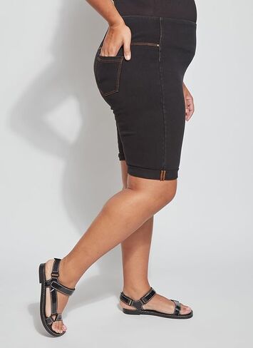 Lyssé Women's Boyfriend Short, Indigo, Large in Saudi Arabia