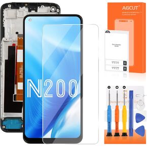 for OnePlus Nord N200 Screen Replacement for OnePlus Nord N200 LCD Display DE2118 DE2117 LCD Digitizer Touch Screen Assembly Repair Kits with Frame in Kuwait