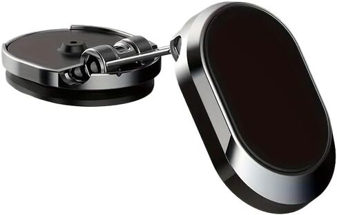 Magnetic Car Phone Holder - Foldable & Rotatable, Ideal for Daily Commuters and Dashboard Mounting​ in Saudi Arabia