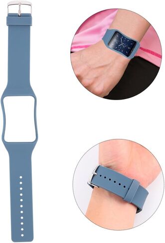 NUOBESTY Wristwatch Band Compatible with Samsung Gear S Sweatband Wristband Stylish Replacement Strap for Men Premium Quality Handmade Material in Saudi Arabia