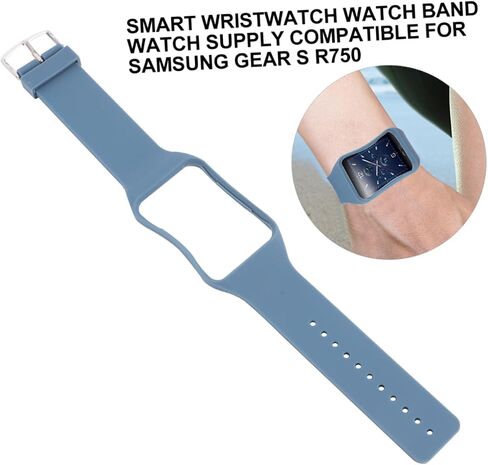 NUOBESTY Wristwatch Band Compatible with Samsung Gear S Sweatband Wristband Stylish Replacement Strap for Men Premium Quality Handmade Material in Saudi Arabia