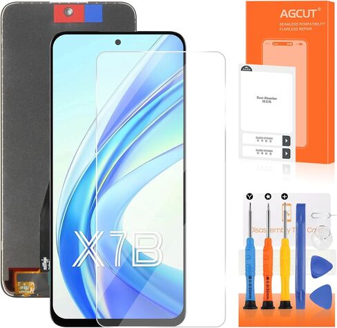 for Honor X7b Screen Replacement for Honor X7b LCD Display LCD Screen Digitizer CLK-LX1, CLK-LX2, CLK-LX3 Assembly Repair Part in Saudi Arabia