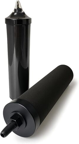 Nispira Premium Water Filter Black Element Cartridge Compatible with Berkey Countertop Water Purification System. Compared to Part BB9. 4 Filters in Kuwait