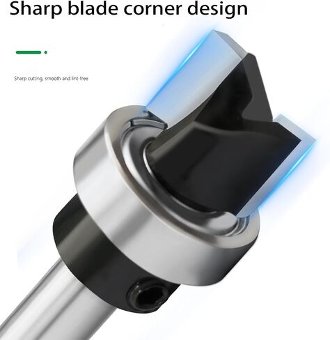 Ozmatip Professional Double Flute Straight Router Bits, 1/4 Shank Flush Trim Router Bit Set, Cutting Diameter Respectively 1/2",1/4", 3/8",5/16" in Saudi Arabia