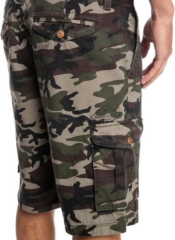 Quiksilver Crucial Battle Cargo Shorts [CAMOPRINT] in Saudi Arabia