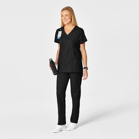 WonderWink Women's Shaped V-Neck Top in Saudi Arabia