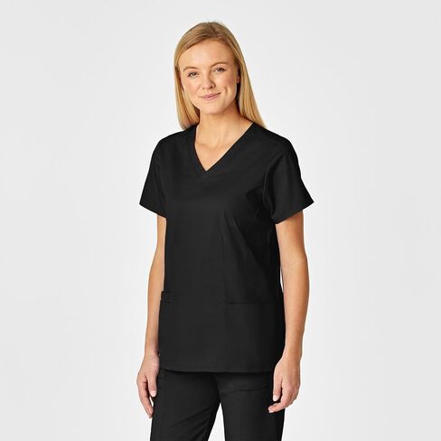 WonderWink Women's Shaped V-Neck Top in Saudi Arabia