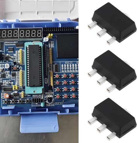 50Pcs SMD 78L05 Voltage Regulator 5V Output, SOT-89 for PCB DC Circuit Power Supply in Saudi Arabia
