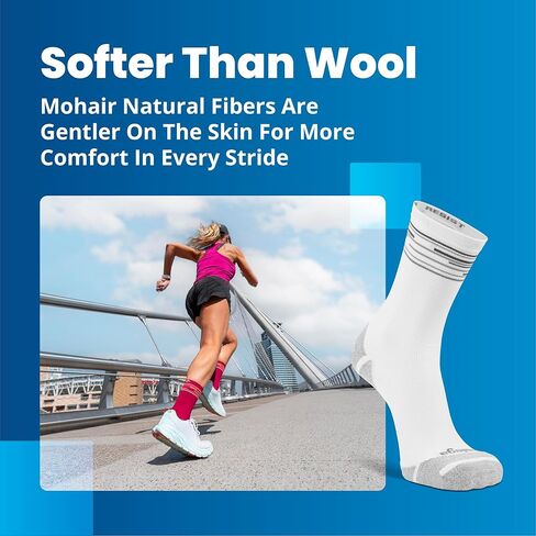 جوارب الجري الرياضية من Balega Blister Resist Performance Crew للرجال والنساء in Kuwait