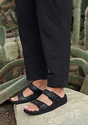 FitFlop Men's Gogh Moc Slide in Leather Sandal in Saudi Arabia