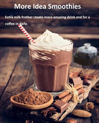 Real 900 Watts Smoothie Blender for Shakes and Smoothies with Milk Frother, 12 in 1 Set Personal Blender, Germany Stainless Steel Blades Smoothie Maker with 2 Tritan Sport Cups in Saudi Arabia