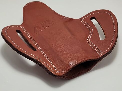 حافظة جلدية Sig P365 OWB - حافظة فطيرة P365 - لمسدسات Sig P365 وX وXL وSAS وماكرو وRgr LCP وLC9s وEC9s وKimber Micro 9 وKahr CW9 - حافظة مسدس OWB - حافظات جلدية SigP365 in Kuwait