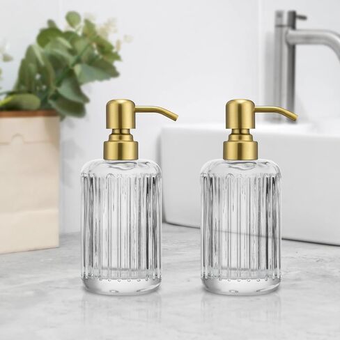 304 Stainless Steel Soap Dispenser Pump Replacement for Standard 28/400 Thread Size for Liquid Soap Lotion or Dish Soap Refill Dispenser Kitchen Bathroom 2 Pack(Black) in Saudi Arabia