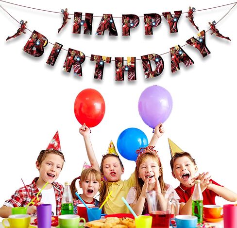 Seyal® Pacmn Ghost Happy Birthday Banner in Kuwait