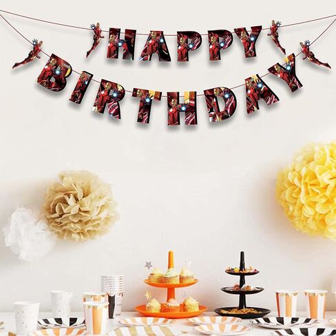 Seyal® Pacmn Ghost Happy Birthday Banner in Kuwait