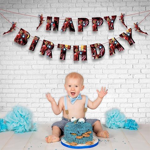 Seyal® Pacmn Ghost Happy Birthday Banner in Kuwait