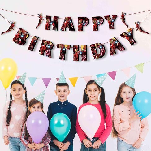 Seyal® Pacmn Ghost Happy Birthday Banner in Kuwait