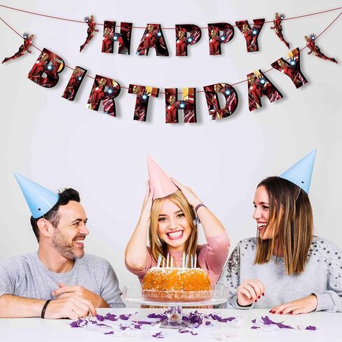 Seyal® Pacmn Ghost Happy Birthday Banner in Kuwait