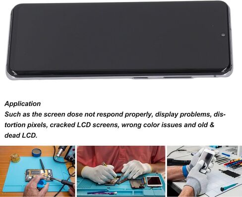 for S20 5G Screen Replacement, LCD Touch Display Digitizer for S20 5G G980 G981A G981F G981P G981R4 Phone LCD Screen Replacement High Resolution (Grey) in Saudi Arabia