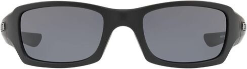Oakley Men's OO9238 Fives Squared Rectangular Sunglasses, Matte Black USA Flag Logo/Prizm Grey, 54 mm in Saudi Arabia