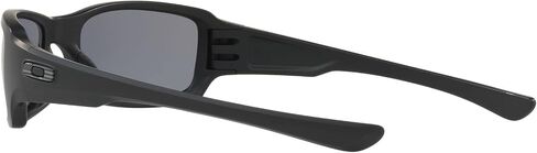 Oakley Men's OO9238 Fives Squared Rectangular Sunglasses, Matte Black USA Flag Logo/Prizm Grey, 54 mm in Saudi Arabia