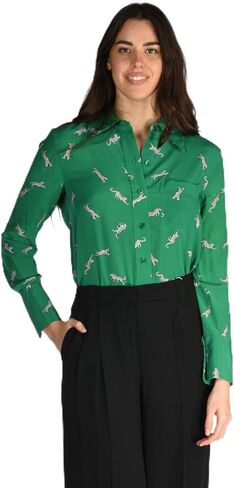 Equipment Women's Quinne Long Top Sleeve in Lush Meadow Multi in Saudi Arabia
