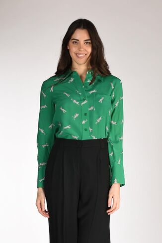 Equipment Women's Quinne Long Top Sleeve in Lush Meadow Multi in Saudi Arabia