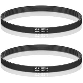 WH01x27538 حزام محرك الغسالة 2025 تم ترقيته ، متوافق مع GE ، واستبدال حزام الغسالات Hotpoint ، وأجزاء غسالة الملابس 290D1101P005 ، AP6328256 ، PS12299369 ، 4587903 ، 5 أضلاع 4 الأخشاب 4 in Kuwait