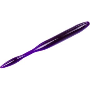 Strike King KVD Dream Shot Fishing Lure, Soft Plastic Worm, Hinged Tail Section, Coffee Scent, Salt Impregnated, Open Pour Technology in Kuwait
