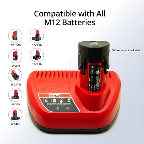 2 حزمة بطارية ليثيوم ExpertPower 12 فولت لميلووكي M12، 48-11-2401، 48-11-2402، 48-11-2420، 48-11-2430، 48-11-2440، 48-11-2460، 48- 11-2411، 48-11-2412 in Kuwait