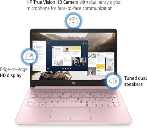 HP 2025 كمبيوتر محمول جديد مقاس 17 بوصة لطلاب الأعمال، مفتاح Copilot، AMD Ryzen 5 7430U، ذاكرة الوصول العشوائي 16 جيجابايت، 1 تيرابايت SSD، شاشة FHD IPS 300 Nits، وحدة معالجة الرسومات AMD Radeon، Wi-Fi 6، عمر بطارية طويل، Windows 11 Pro، مع مجموعة ملحقات in Kuwait