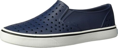 Native Shoes, Miles, Kids Shoe, Regatta Blue/Shell White, 9 M US Toddler in Saudi Arabia