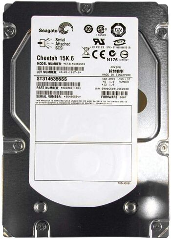 Seagate ST3146356SS 146-GB 15K 3.5 3G DP SAS HDD (متجدد) in Kuwait