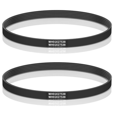 WH01X27538 Washer Drive Belt 2025 Upgraded, Compatible with GE, Hotpoint Washing Machines Belt Replacement, Clothes Washing Machine Parts 290D1101P005, AP6328256, PS12299369, 4587903, 5 Ribs 4 Grooves in Saudi Arabia