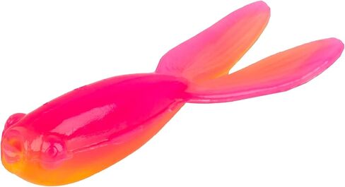 Strike King Mr. Crappie (MRCTZTL-242) Teen-Zee Tails Fishing Lure, Compact Soft Plastic Grub, Minnow Profile Body, Twin Waving Tails, 1 1/4-Inches, 15-Pack, HotChicken.com in Saudi Arabia